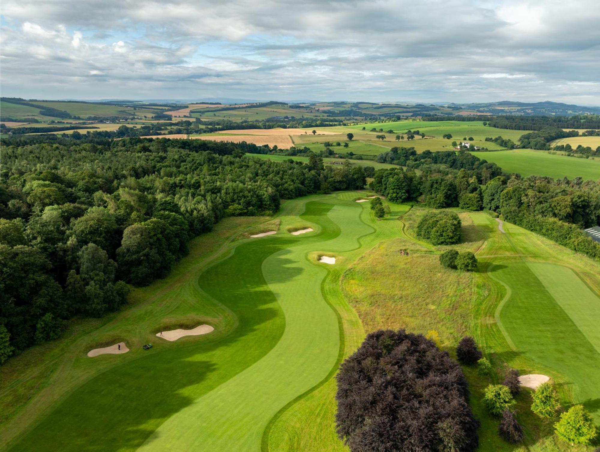 Schloss Roxburghe, Part Of Destination By Hyatt Exterior foto The 18th hole at the 2019 Women's Open